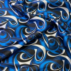 Abstract (Pucci) Table Linen in Bluey