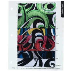 Abstract (Pucci) Table Linen in Bluey