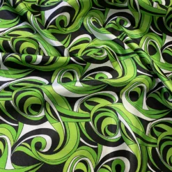 Abstract (Pucci) Table Linen in Limey