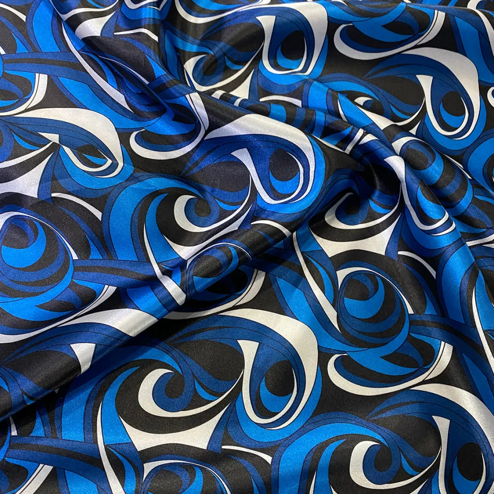Abstract (Pucci) Table Runner in Bluey