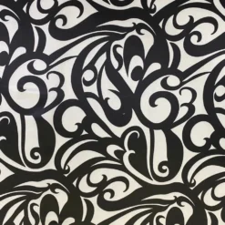 Abstract (Pucci) Table Runner in Black and White
