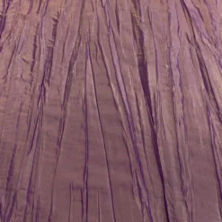 Accordion Taffeta Table Linen in Mauve