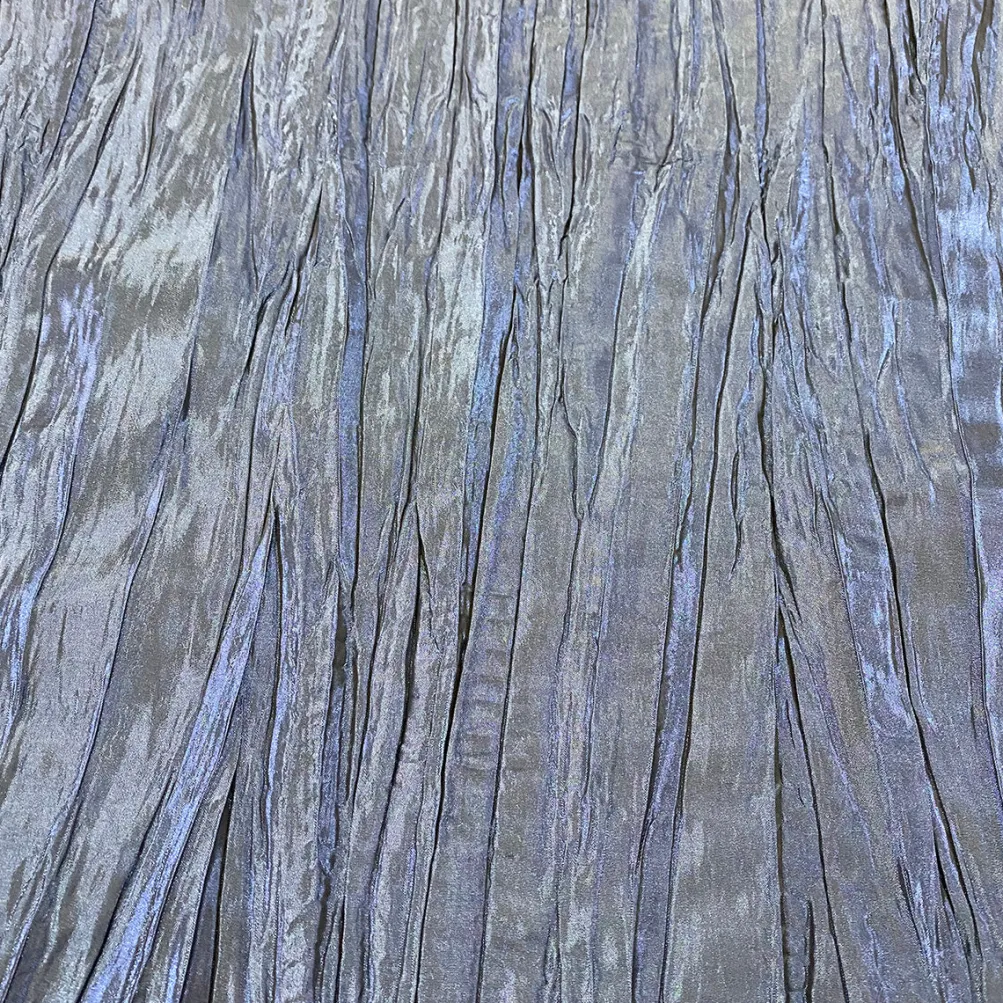Accordion Taffeta Table Linen in Blue