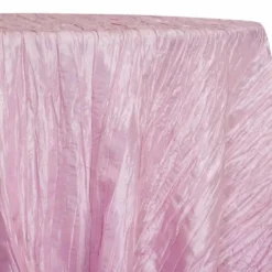 Accordion Taffeta Table Linen in Pink