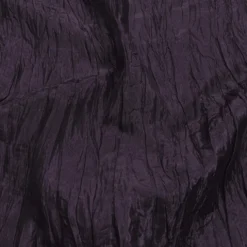Accordion Taffeta Table Linen in Raisin