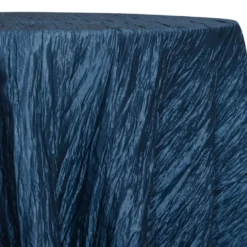 Accordion Taffeta Table Linen in Peacock