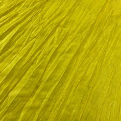 Accordion Taffeta Table Linen in Yellow