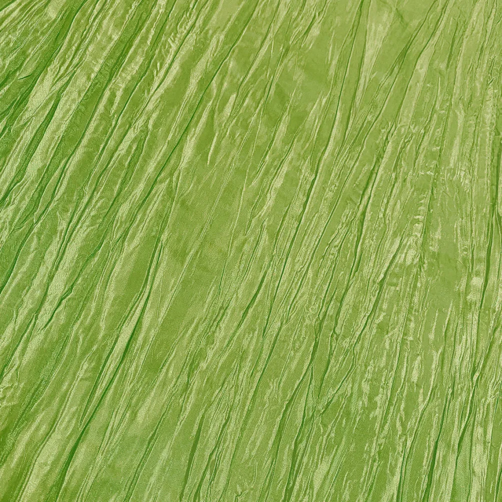Accordion Taffeta Table Linen in Green
