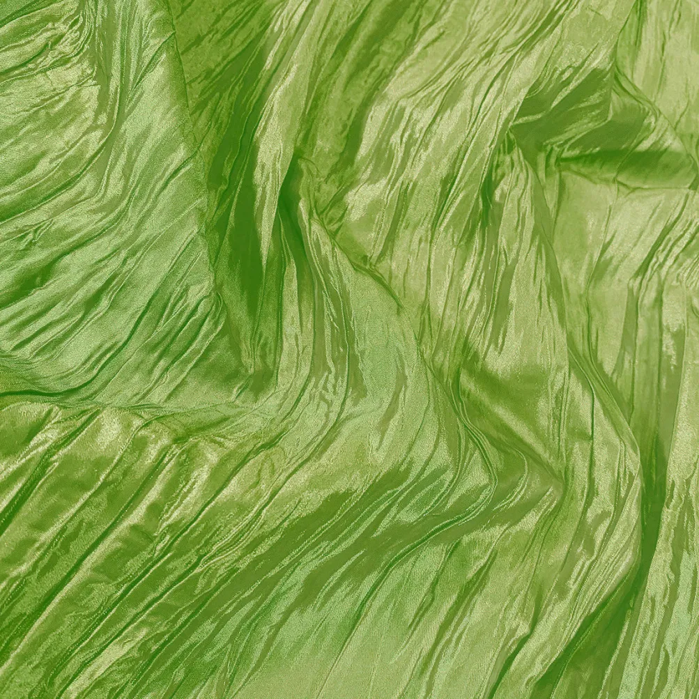 Accordion Taffeta Table Linen in Green