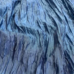 Accordion Taffeta Table Linen in Azure