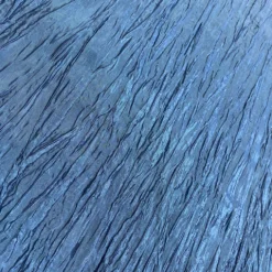 Accordion Taffeta Table Linen in Azure