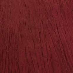 Accordion Taffeta Table Linen in Cherry