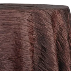 Accordion Taffeta Table Linen in Light Brown