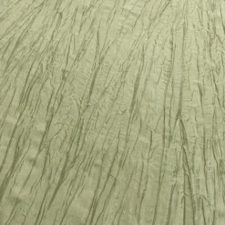 Accordion Taffeta Table Linen in LT Sage