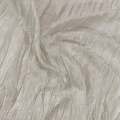 Accordion Taffeta Table Napkin in Cream