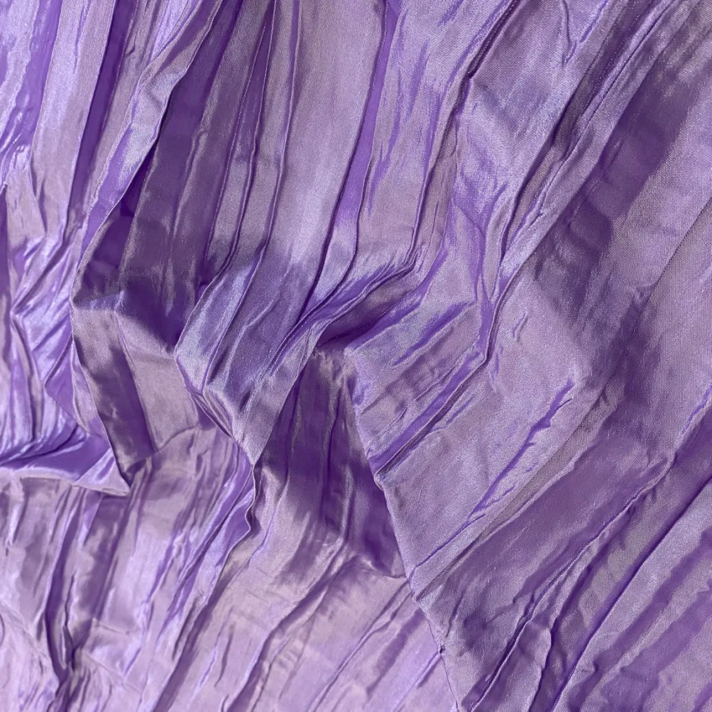 Accordion Taffeta Table Napkin in Lavender