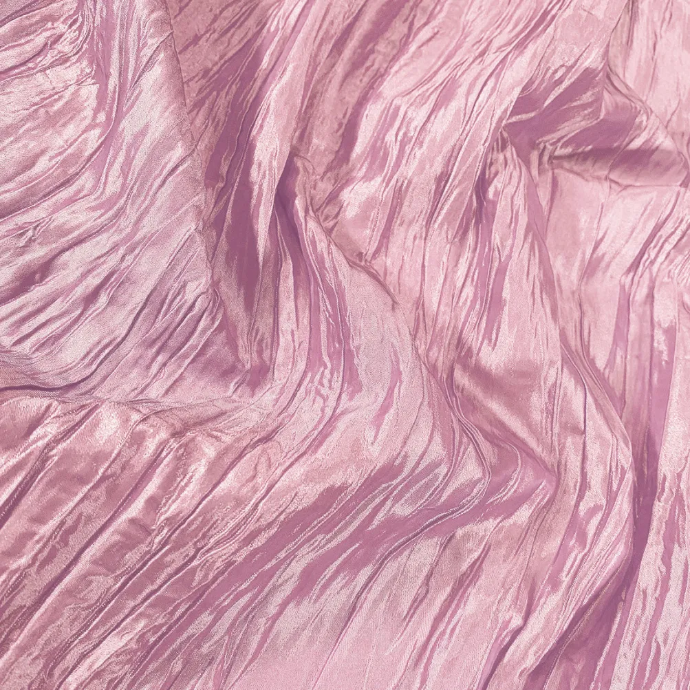 Accordion Taffeta Table Napkin in Pink