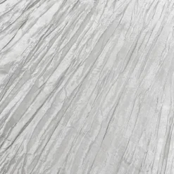Accordion Taffeta Table Runner in White