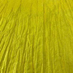 Accordion Taffeta Table Runner in Yellow