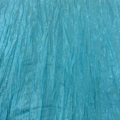Accordion Taffeta Table Runner in Turquoise 14