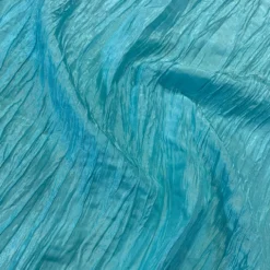 Accordion Taffeta Table Runner in Turquoise 14