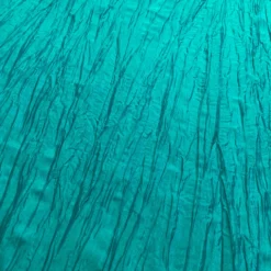 Accordion Taffeta Table Runner in Oasis