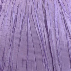 Accordion Taffeta Table Runner in Lavender