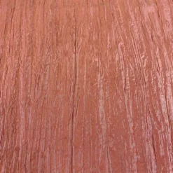 Accordion Taffeta Table Runner in Coral