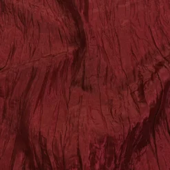 Accordion Taffeta Table Runner in Cherry