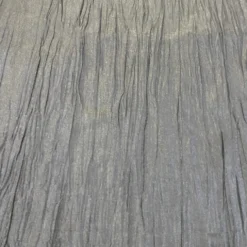 Accordion Taffeta Table Runner in Charcoal