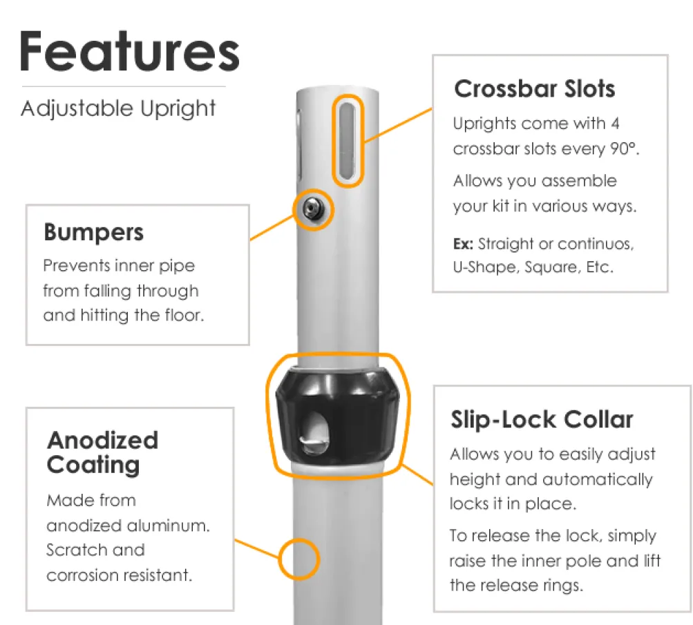 Adjustable Upright