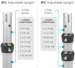 Adjustable Upright