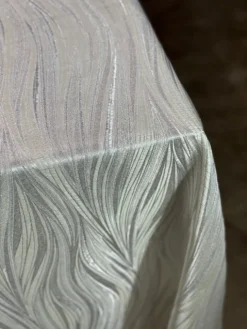 Allure Jacquard Table Linen in Ivory