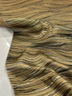 Allure Jacquard Table Linen in Gold