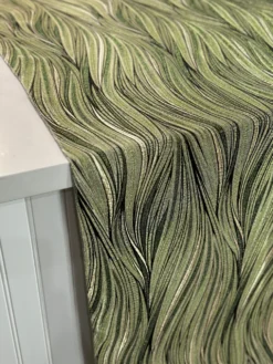 Allure Jacquard Table Linen in Green