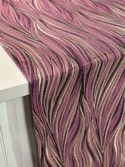 Allure Jacquard Table Linen in Mauve