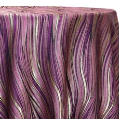 Allure Jacquard Table Linen in Mauve