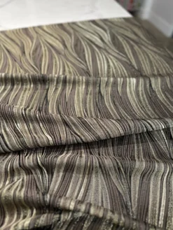 Allure Jacquard Table Linen in Taupe