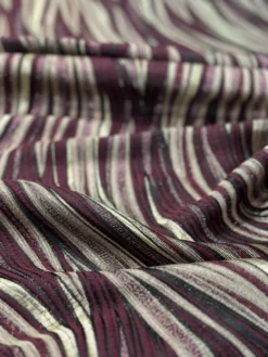 Allure Jacquard Table Linen in Plum
