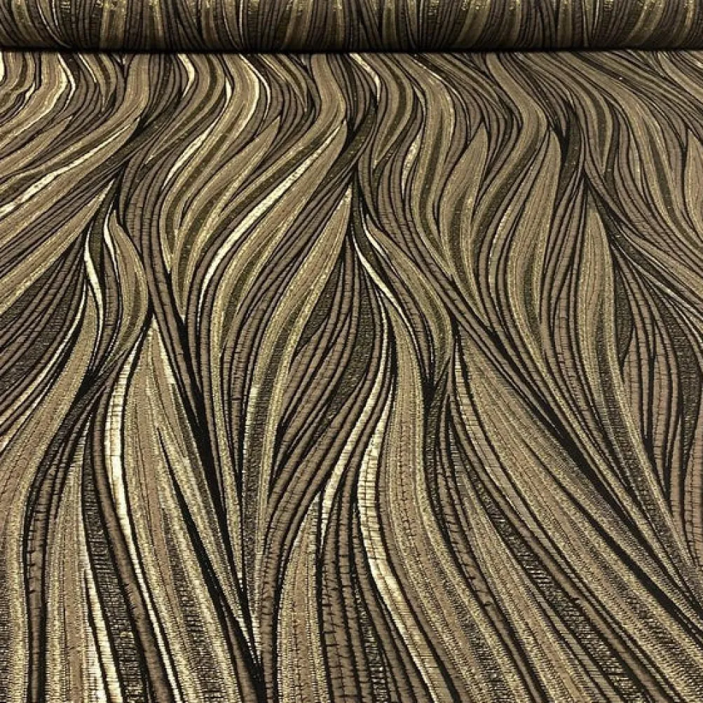 Allure Jacquard Table Napkin in Khaki