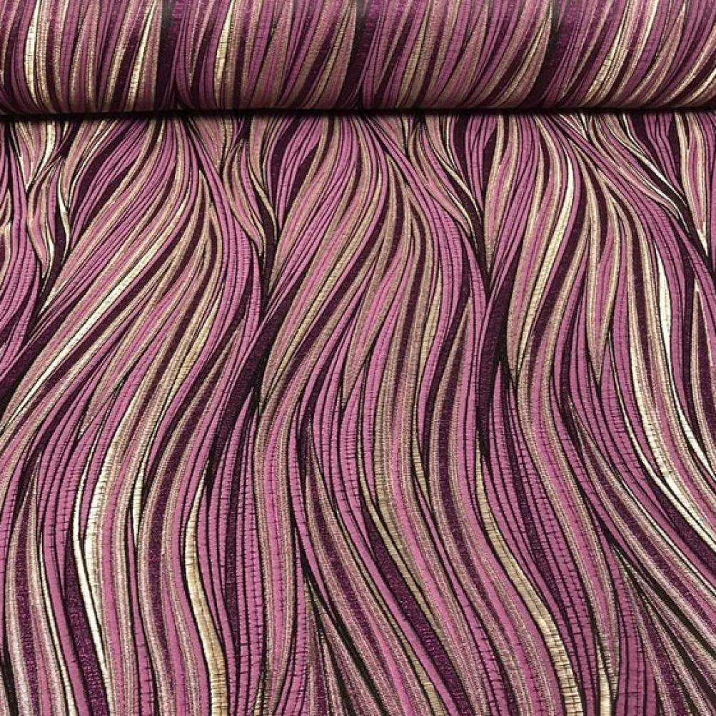 Allure Jacquard Table Napkin in Mauve