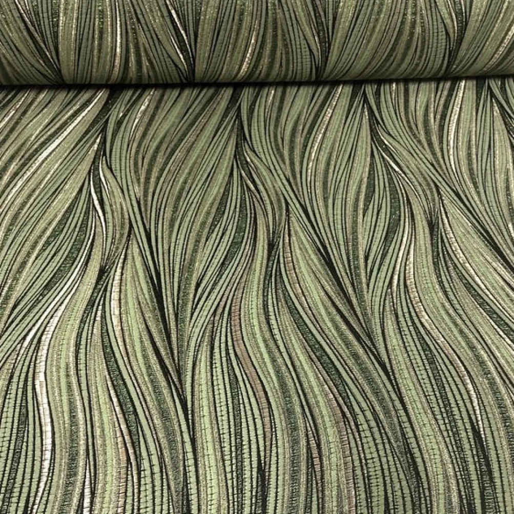 Allure Jacquard Table Napkin in Green