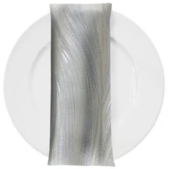 Allure Jacquard Table Napkin in Ivory