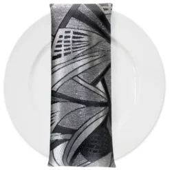 Allure Jacquard Table Napkin in Ritz