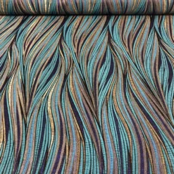 Allure Jacquard Table Runner in Blue