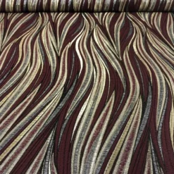 Allure Jacquard Table Runner in Burgundy