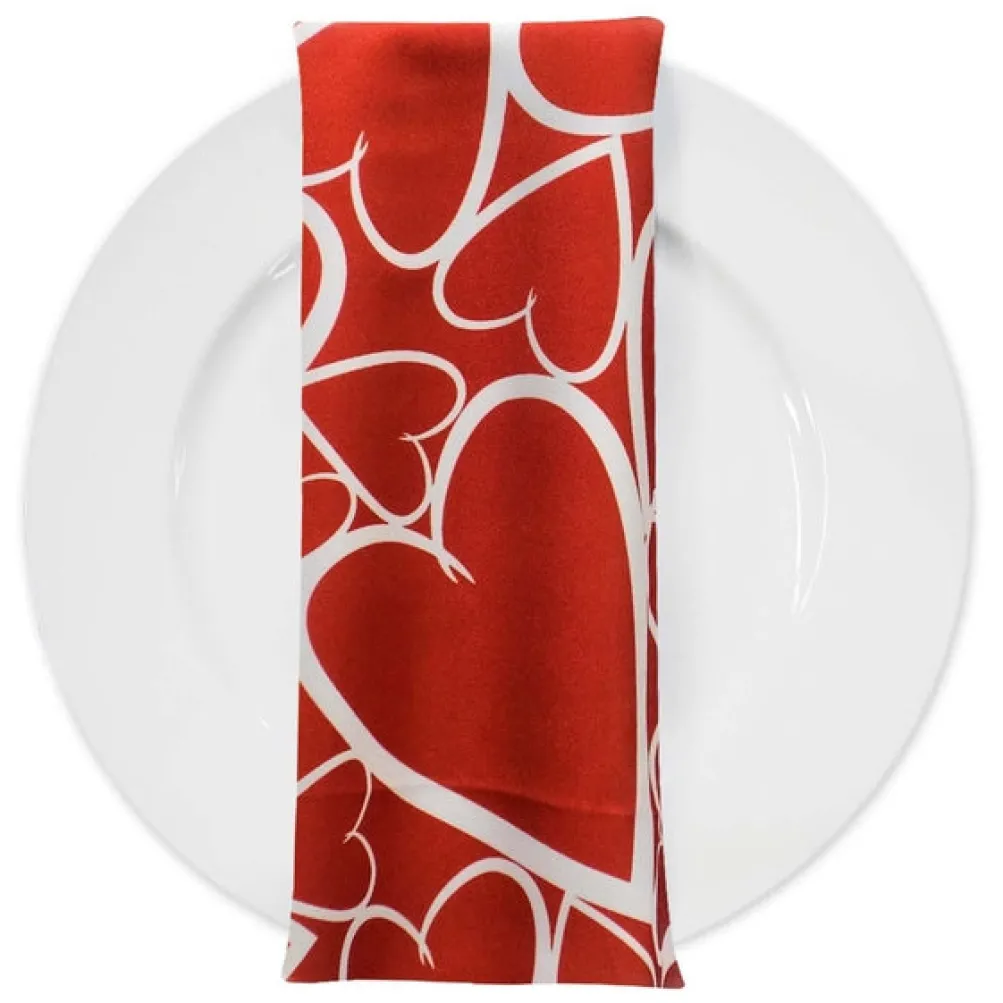 Amore (Poly Print) Table Napkin