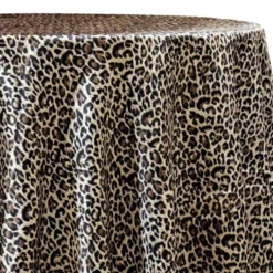 Animal Print Table Linen in Cheetah
