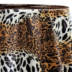 Animal Print Table Linen in Leopard