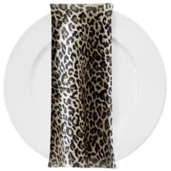 Animal Print Table Napkin in Cheetah